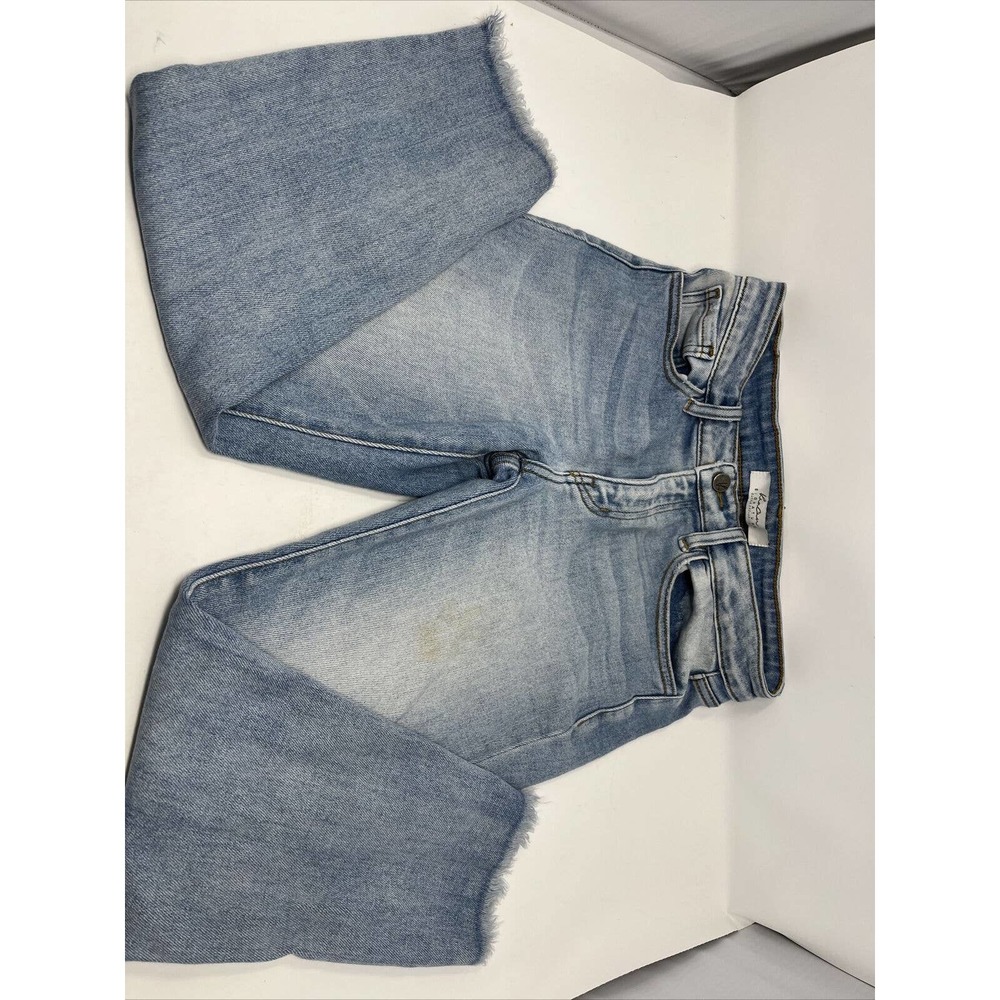 Kancan Womens Jeans Estilo Size 28 Capri Light Wash 28x22